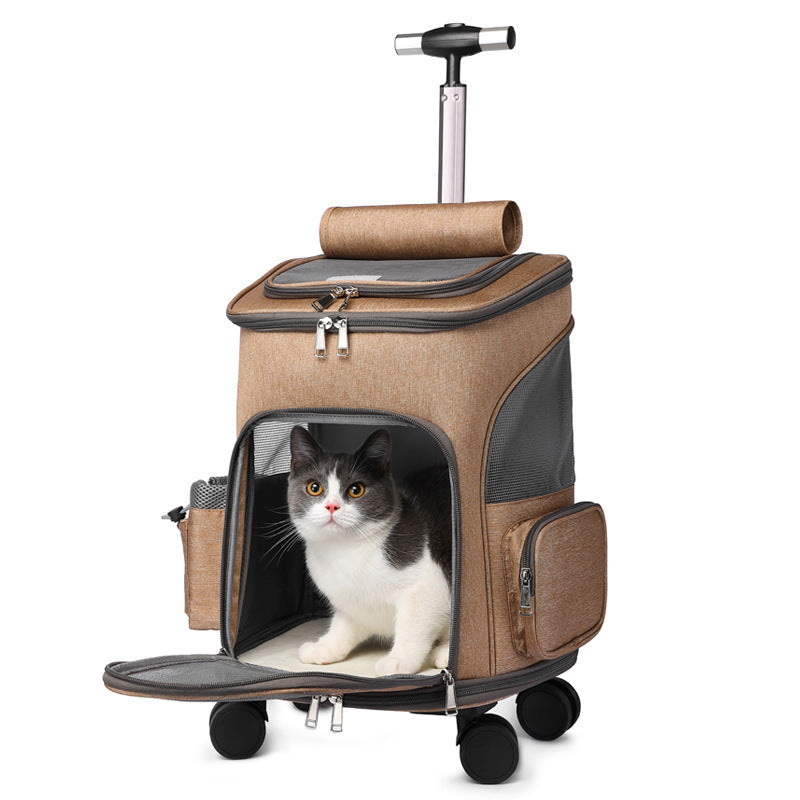 OrbitPaw Space Capsule Trolley For Pets Portable Foldable Carrier