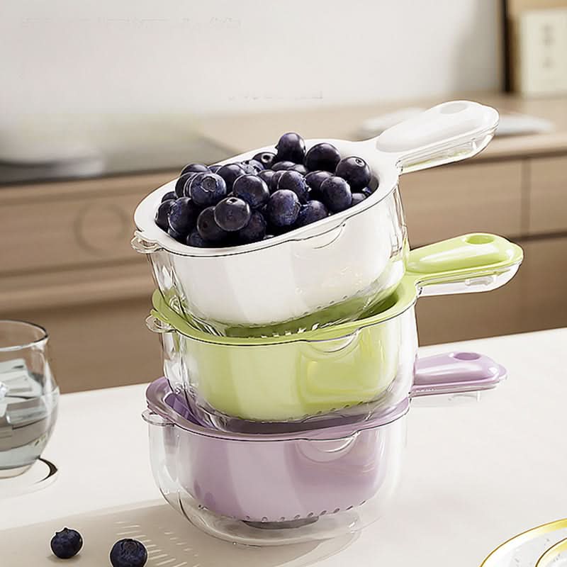 ClearFlow Two Layer Drain Basket Modern And Practical For Every Kitchen