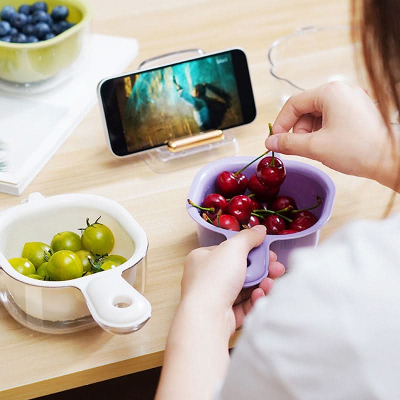 ClearFlow Two Layer Drain Basket Modern And Practical For Every Kitchen