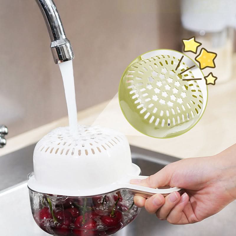 ClearFlow Two Layer Drain Basket Modern And Practical For Every Kitchen