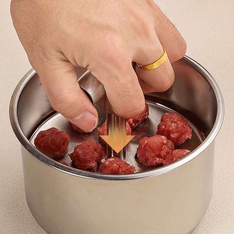 PrimeBall Stainless Steel Meatball Mould Uniform and Practical for Every Kitchen
