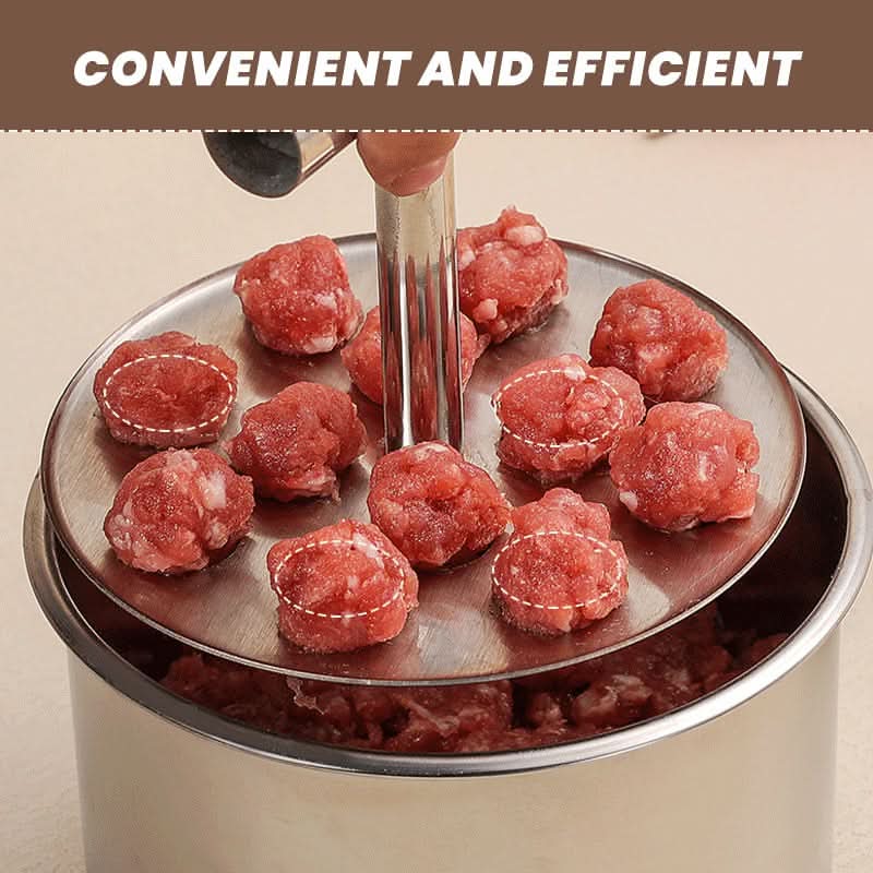 PrimeBall Stainless Steel Meatball Mould Uniform and Practical for Every Kitchen