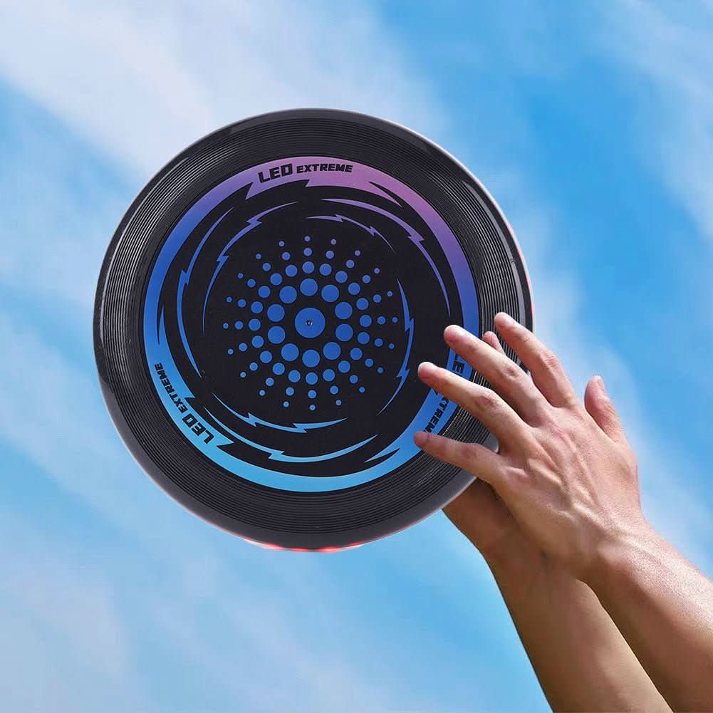 Starspin LED frisbee Zábava venku za soumraku
