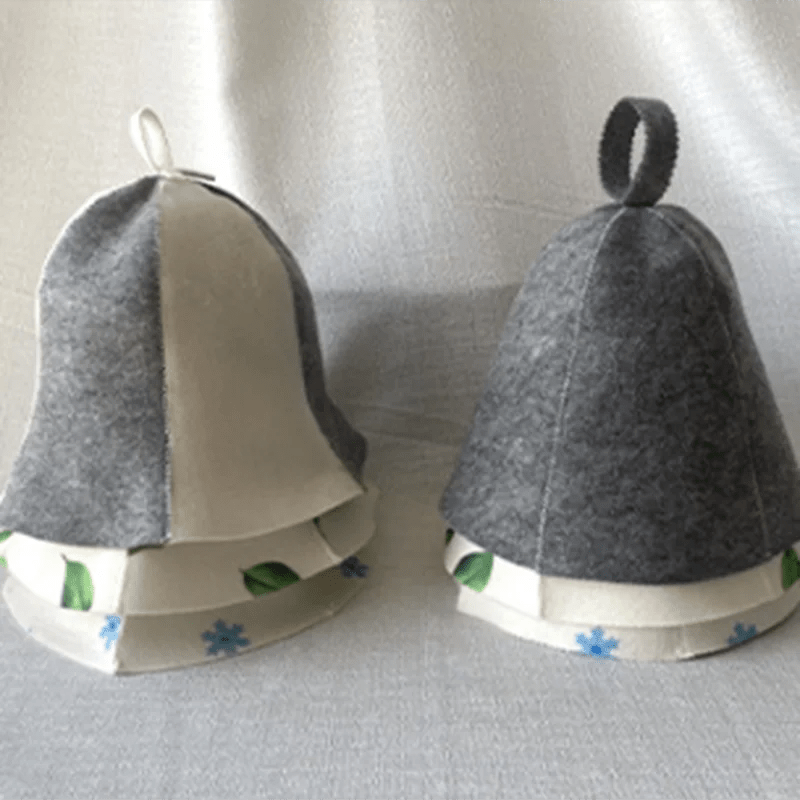 SteamFelt hősapka orosz stílusú szauna használathoz