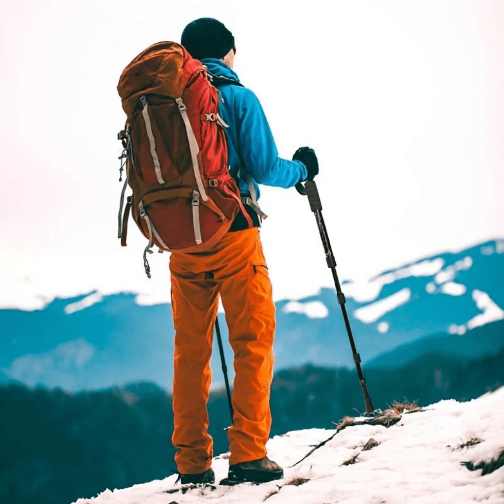 Stepalu Adjustable Trekking Poles With Ergonomic Grip