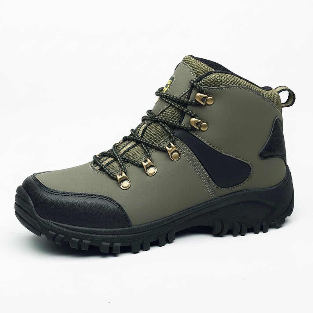 Stormlock Waterproof Hiking Boots With Steel Toe For Rugged Terrain