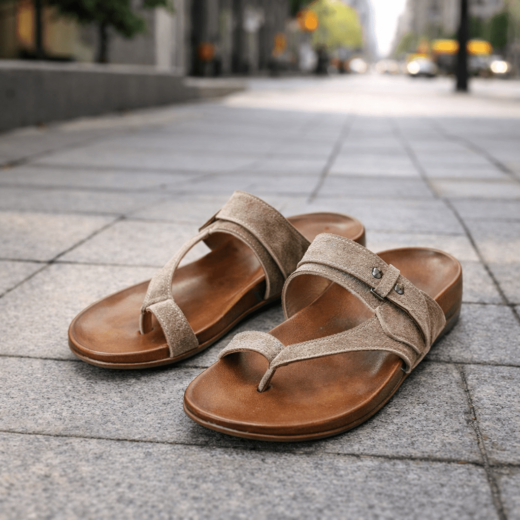 STRIDORA コンフォートサンダル 毎日の暖かい天気のウォーキングに最適