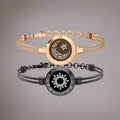 Totwoo Moon And Sun Love Bracelets For Couples Long Distance Touch Light Up And Vibrate