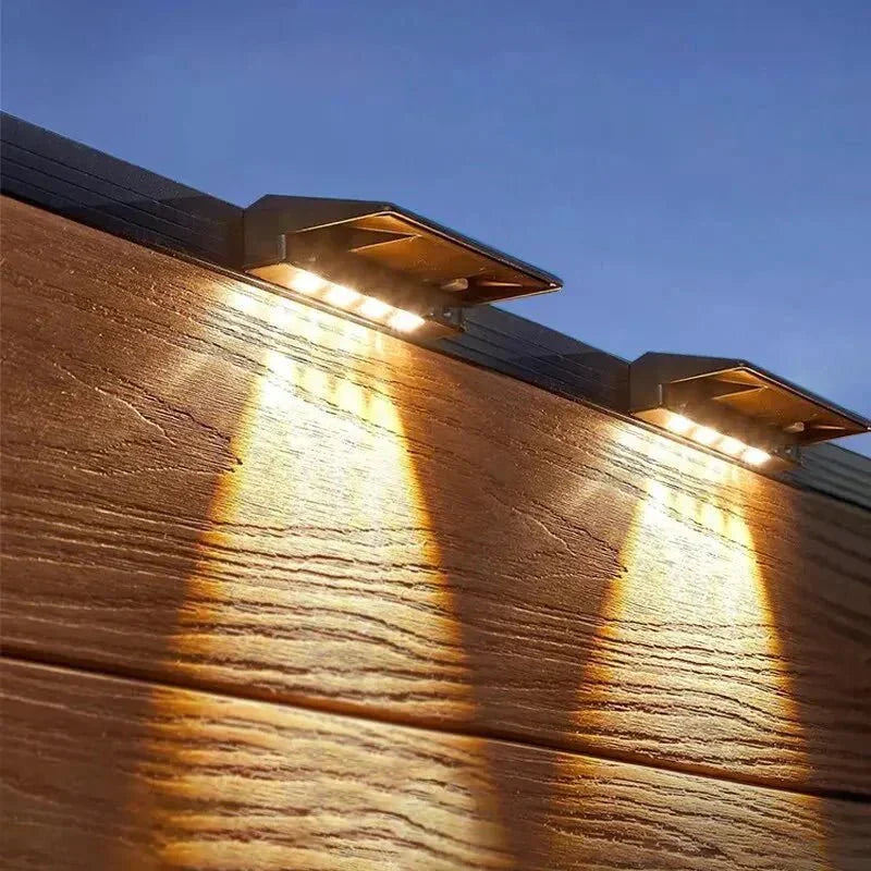 Sunedge Solar-Powered Outdoor Wall Light For Homes And Pathways