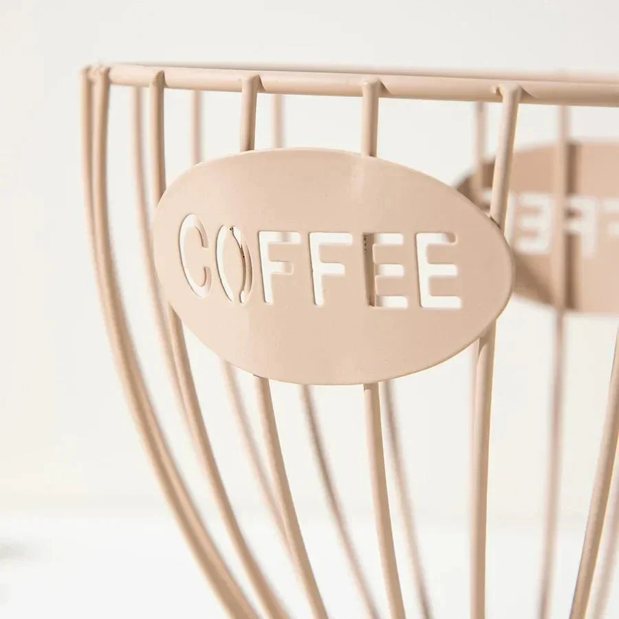 SWEETNOOK Cozy Kitchen Coffee Pods Shelf For Kitchen Decor