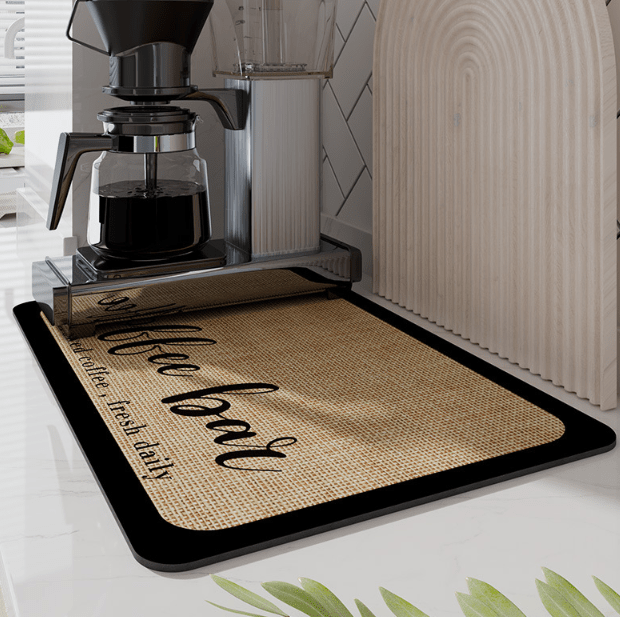 Tappetino da cucina in diatomite SwiftSoak per superfici ad asciugatura rapida