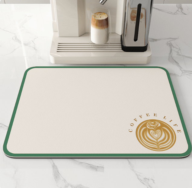 Tappetino da cucina in diatomite SwiftSoak per superfici ad asciugatura rapida