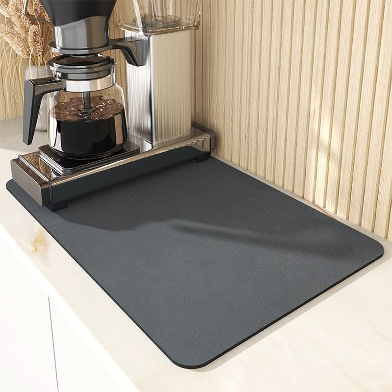 Tappetino da cucina in diatomite SwiftSoak per superfici ad asciugatura rapida