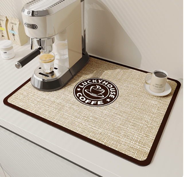 Tappetino da cucina in diatomite SwiftSoak per superfici ad asciugatura rapida