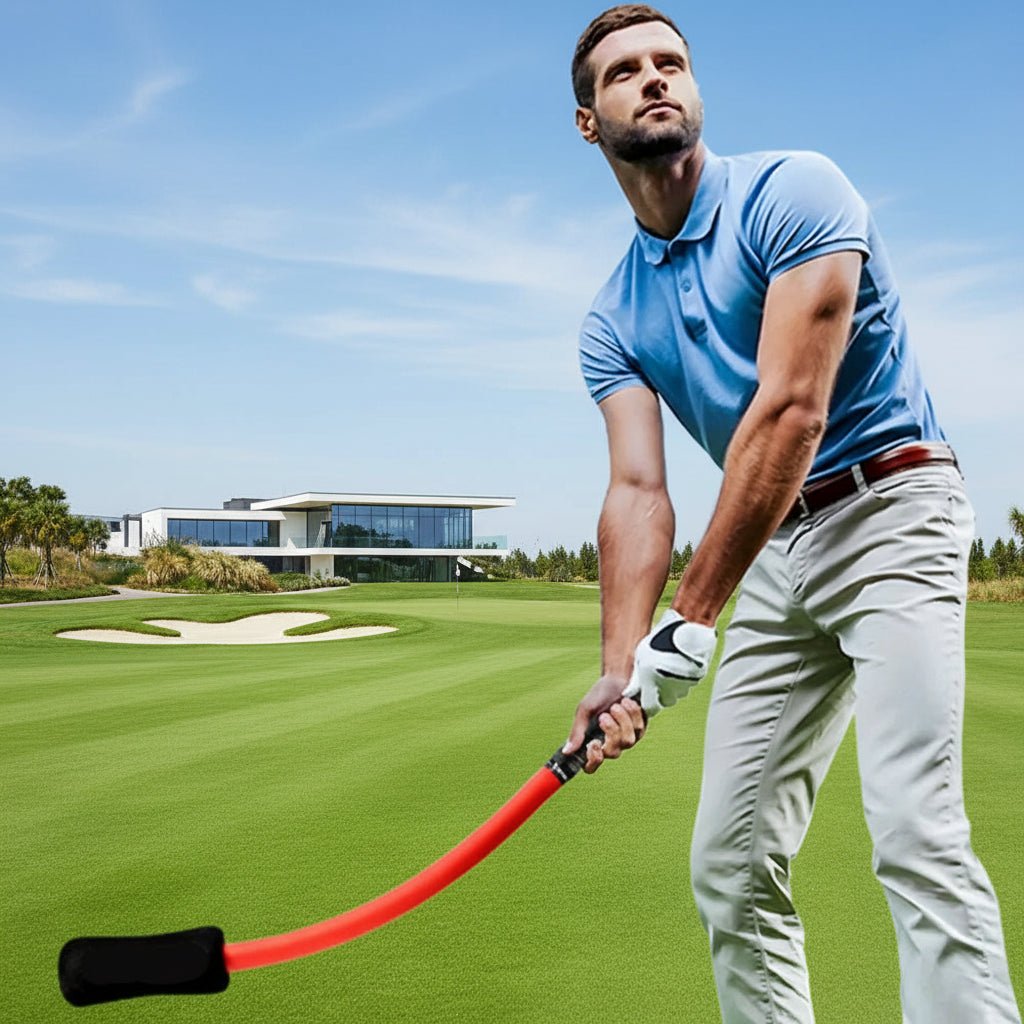 Tréninková tyč SWINGFIT z pěny pomáhá začátečníkům zlepšit mechaniku švihu