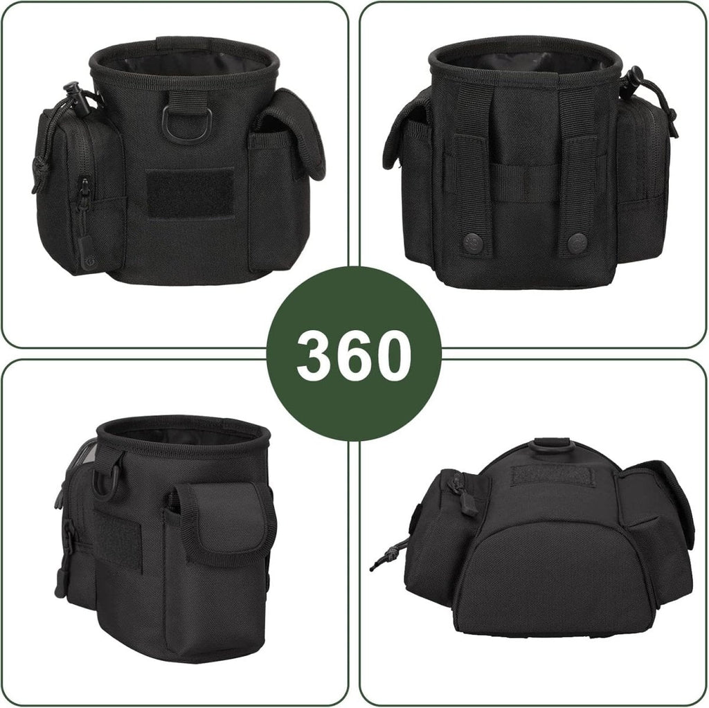 Pet Training Bag With Multiple Pockets For Treats And Gear
