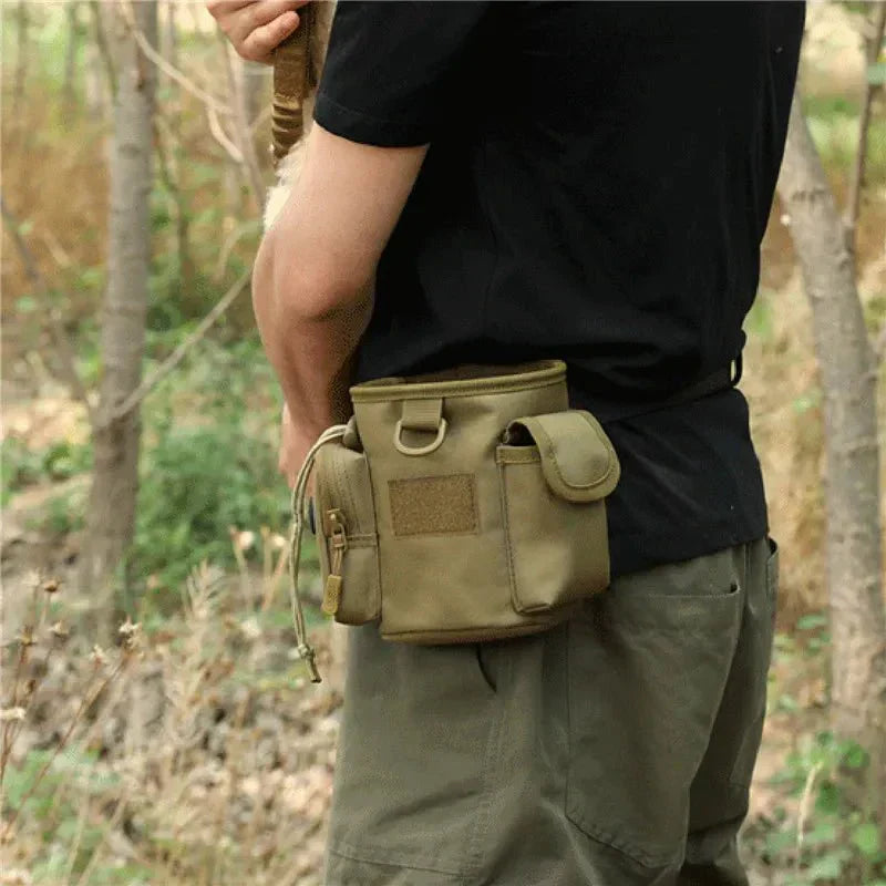 Pet Training Bag With Multiple Pockets For Treats And Gear