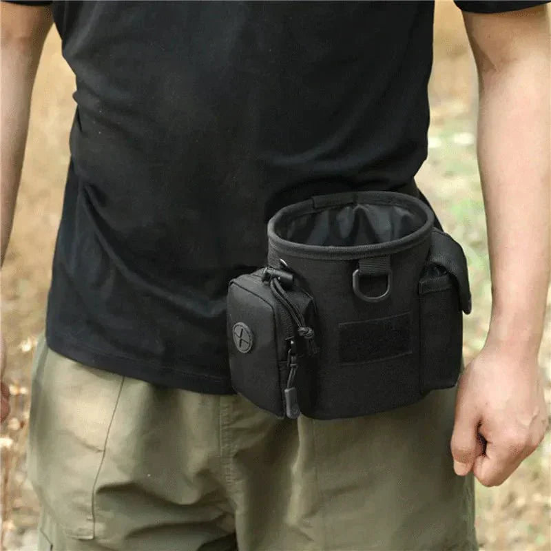 Pet Training Bag With Multiple Pockets For Treats And Gear