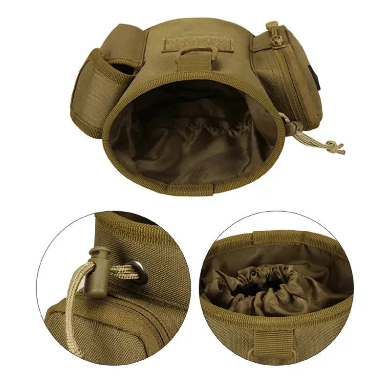 Pet Training Bag With Multiple Pockets For Treats And Gear