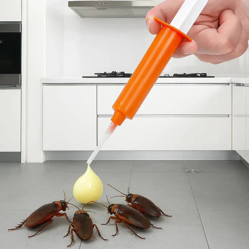 InsectGuard Three-Pack Cockroach Gel Bait, 10g Each, for Effective Pest Control