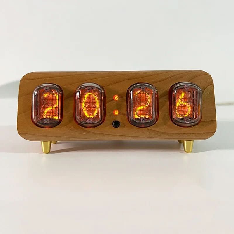 Nixie Tube Timepiece From TempusGlow With Bluetooth Clock Control