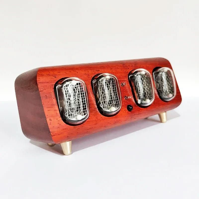 Nixie Tube Timepiece From TempusGlow With Bluetooth Clock Control