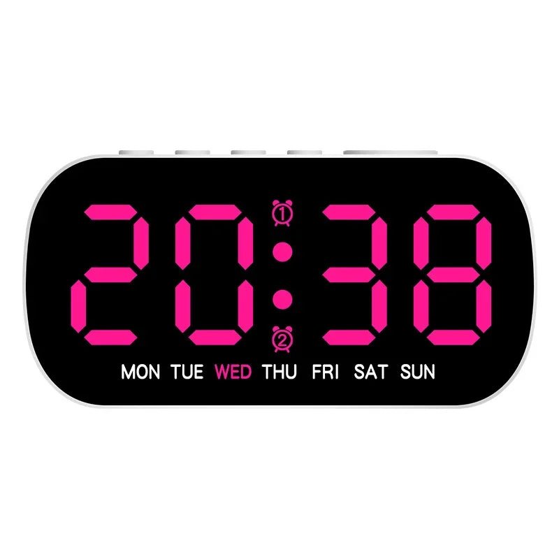 TEMPWATCH Relógio Despertador Duplo e Display de Temperatura