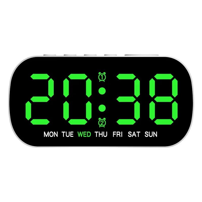 TEMPWATCH Relógio Despertador Duplo e Display de Temperatura