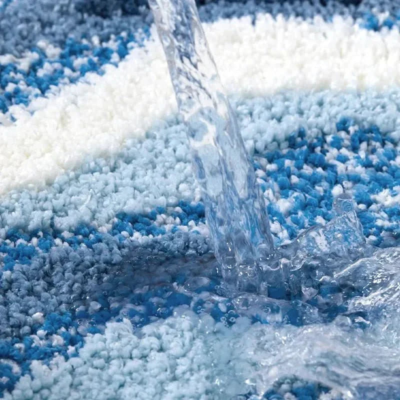 Terralux Økologisk Myk Teppe med Mikrofiber og Skli-sikker Bunn