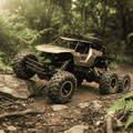 Terramax 6WD Uzaktan Kumandalı Canavar Kamyon LED Işıklarla, Off-Road Kullanımı İçin, Saatte 52 Km Hızında