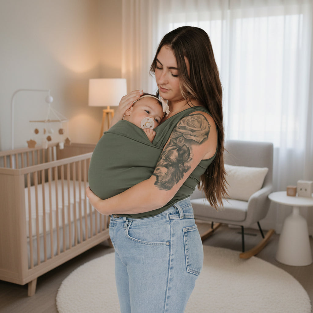Ergonomisk T-Shirt Bæresele til Baby for Åndbar Komfort og Stil