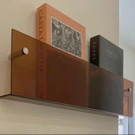 Minimalist Magazine Wall Mount Display Rack