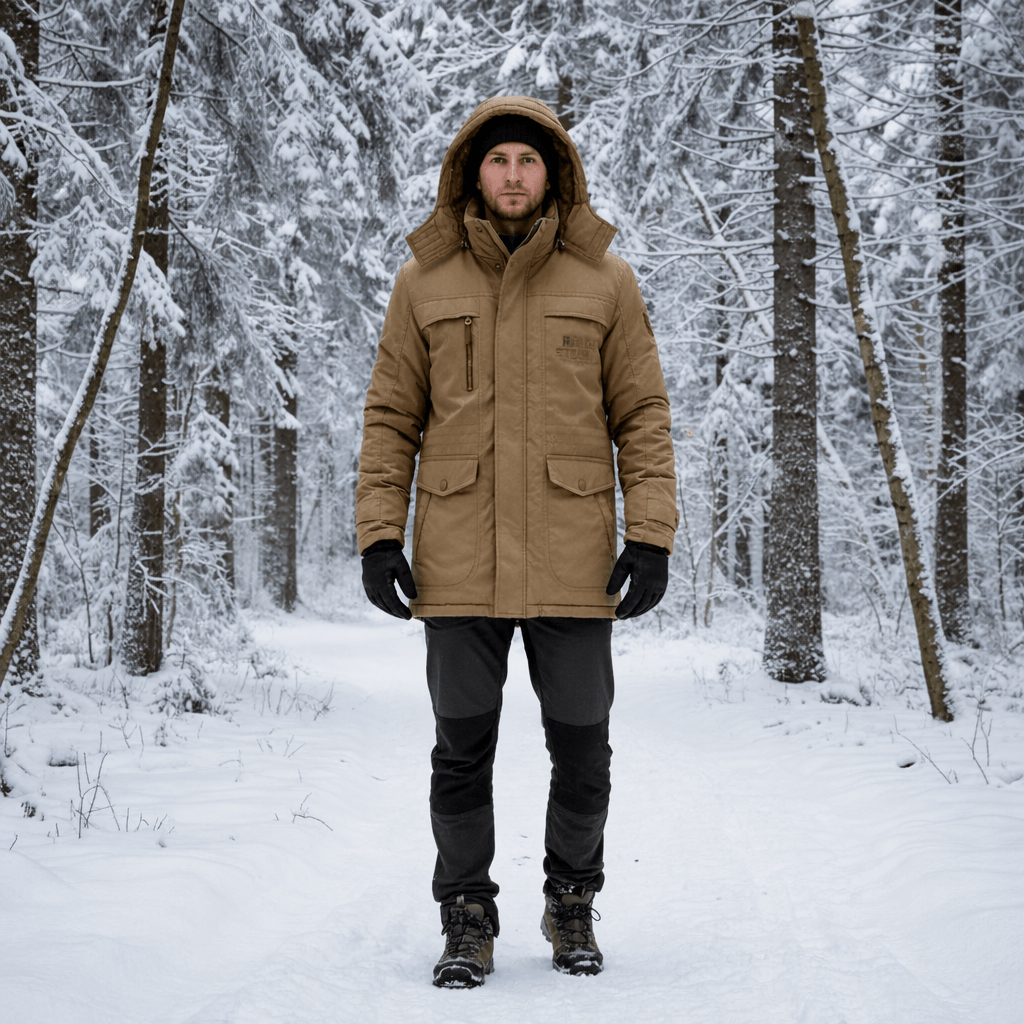 Parka Isolada e À Prova de Vento THERMAK para Tempo Frio