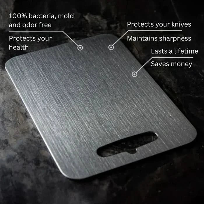 Titanslice Titanium Cutting Board For Hygienic Durability