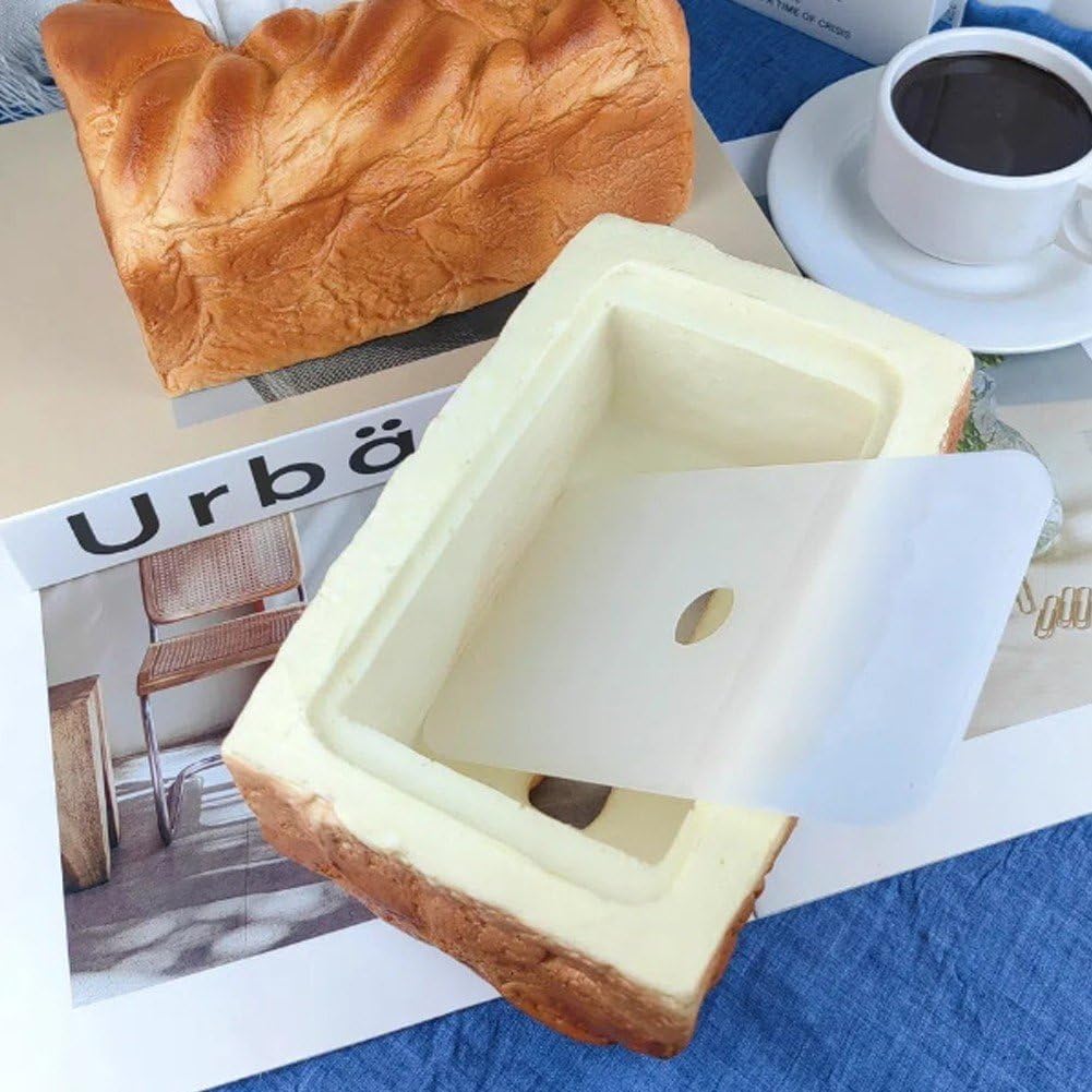 Toastie Bread-Shaped Tissue Holder For Cheerful Home Decor