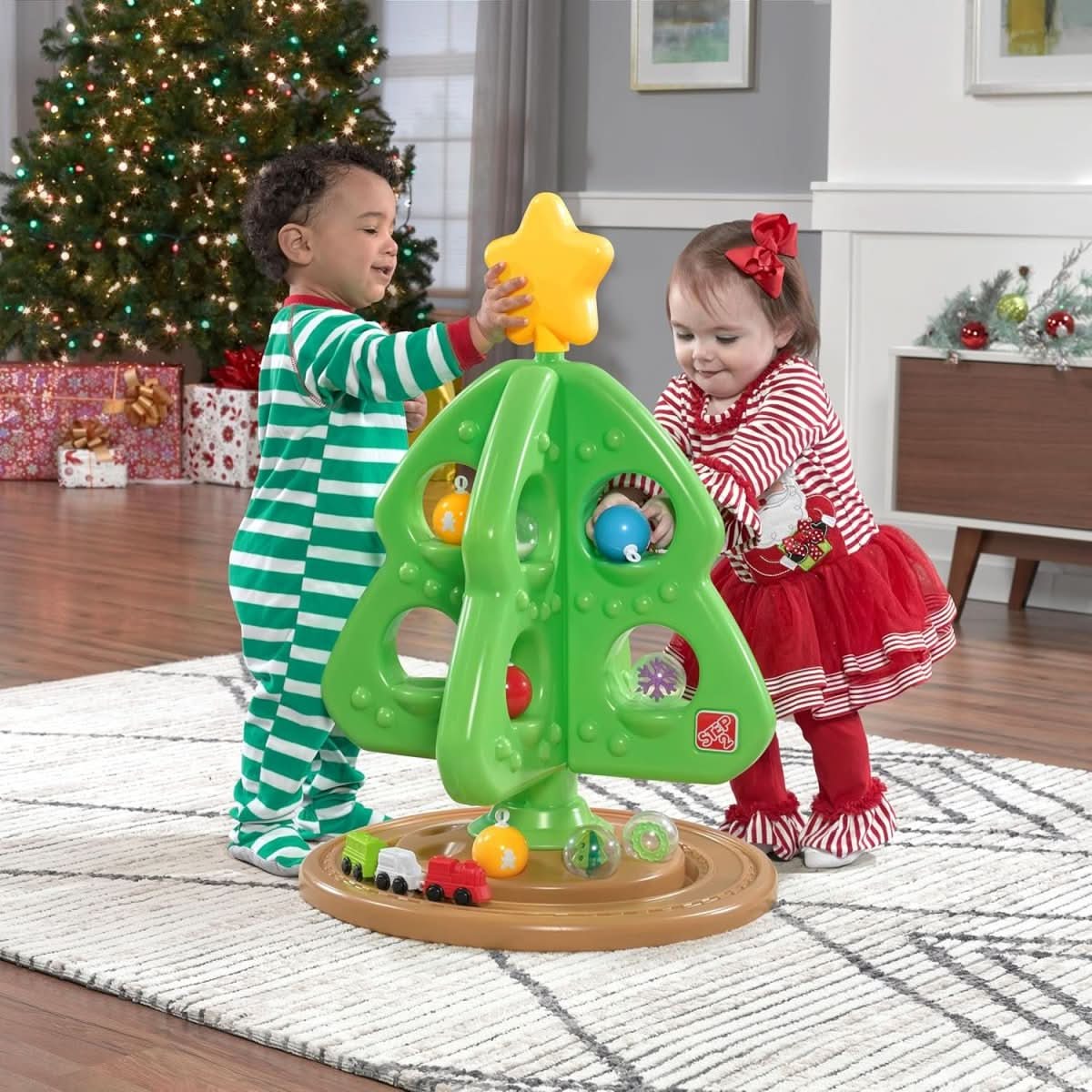 ToddlerTree interaktiv juletræsaktivitet Sikker, kreativ sjov