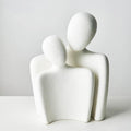Ceramic Couple Figurines For Life Symbolizing Eternal Love