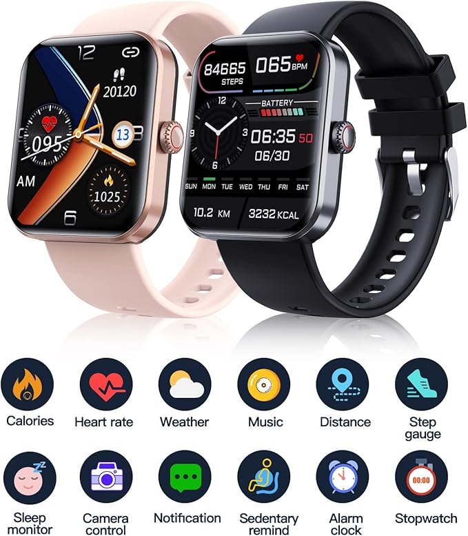 NovaGlucose Smartwatch Painless Monitoring Health Companion