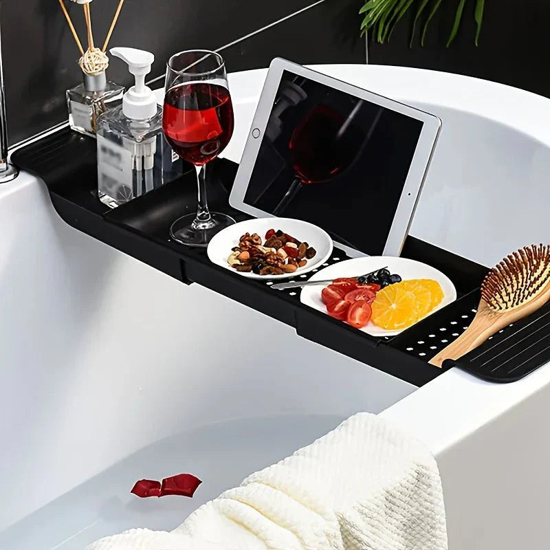 TrayNex Bath Caddy With Adjustable Width For Daily Use
