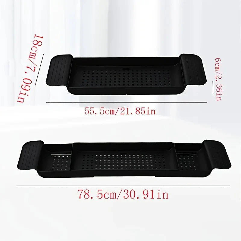 TrayNex Bath Caddy With Adjustable Width For Daily Use