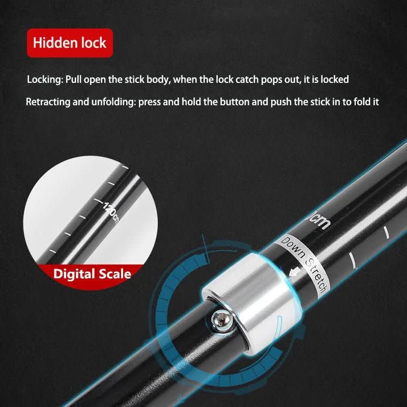Treklight Poles Ultralight Folding Trekking Poles For Outdoor Adventures