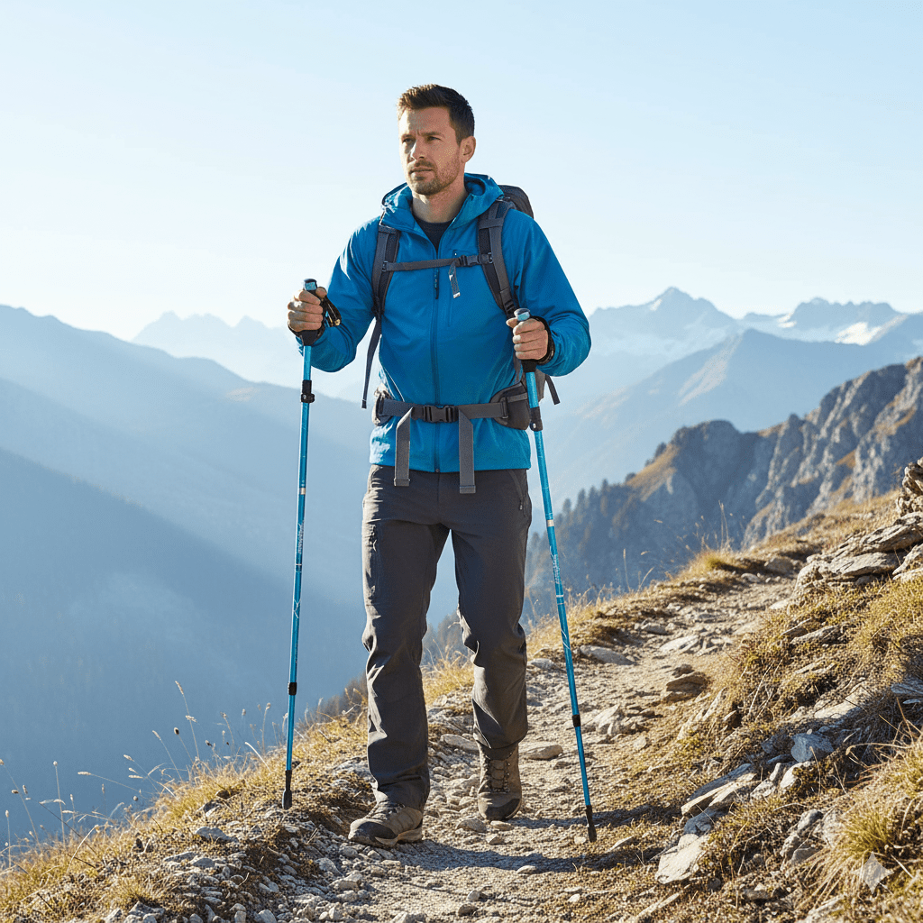 Treklight Poles Ultralight Folding Trekking Poles For Outdoor Adventures