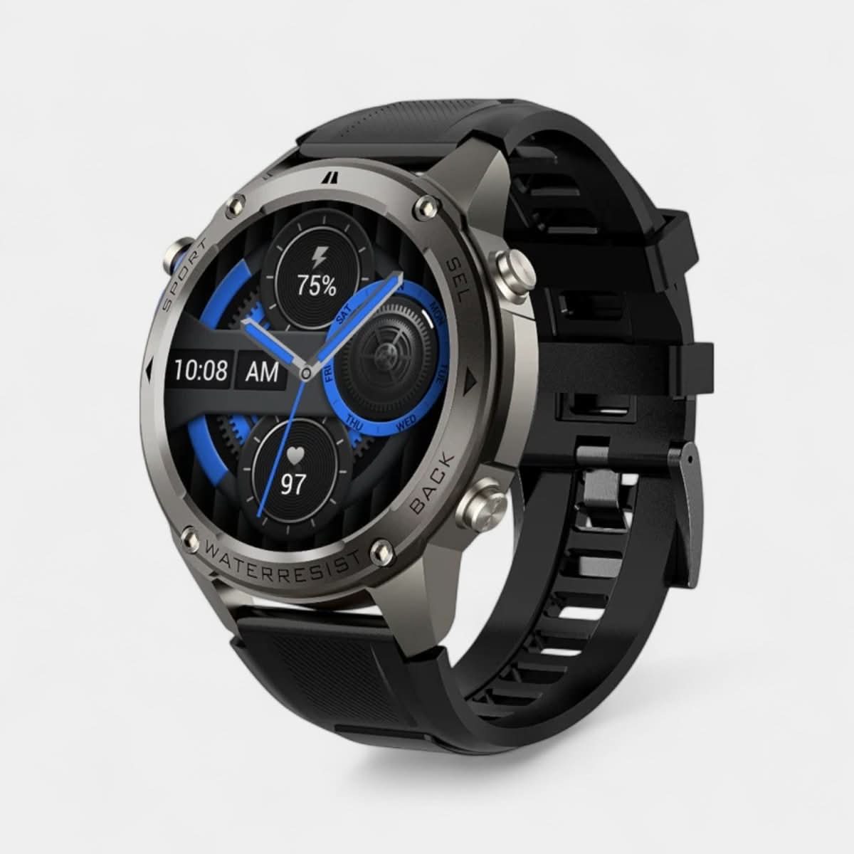 TrekSight X Tough GPS Watch With Health Monitoring