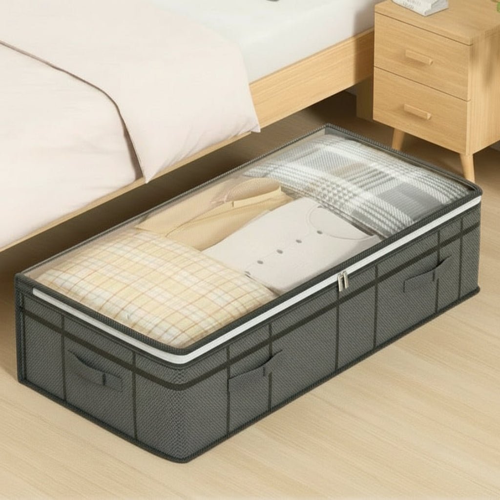 Tuckbox Spacious Foldaway Underbed Organizer For A Neat Bedroom