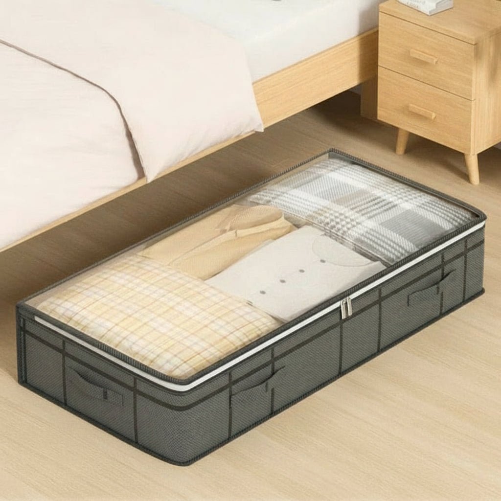 Tuckbox Spacious Foldaway Underbed Organizer For A Neat Bedroom
