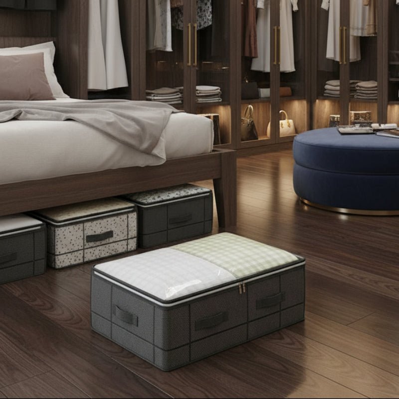 Tuckbox Spacious Foldaway Underbed Organizer For A Neat Bedroom