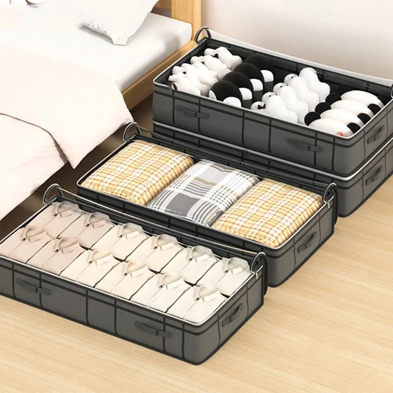 Tuckbox Spacious Foldaway Underbed Organizer For A Neat Bedroom