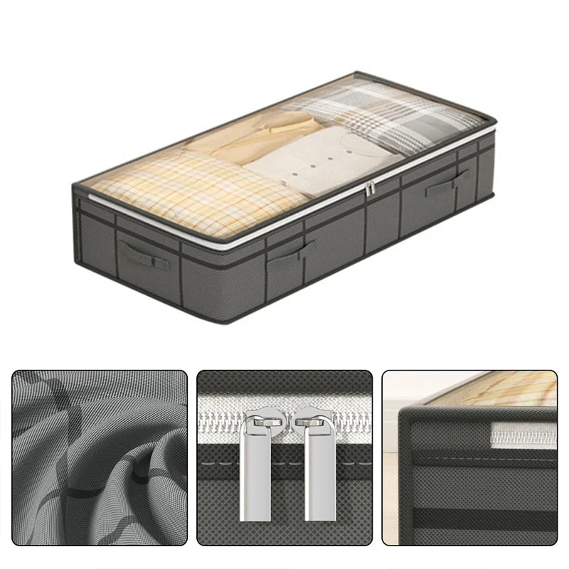 Tuckbox Spacious Foldaway Underbed Organizer For A Neat Bedroom