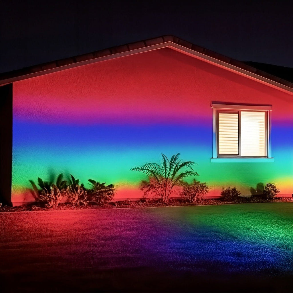 50W RGB zewnętrzny reflektor zmieniający kolor z pilotem zdalnego sterowania