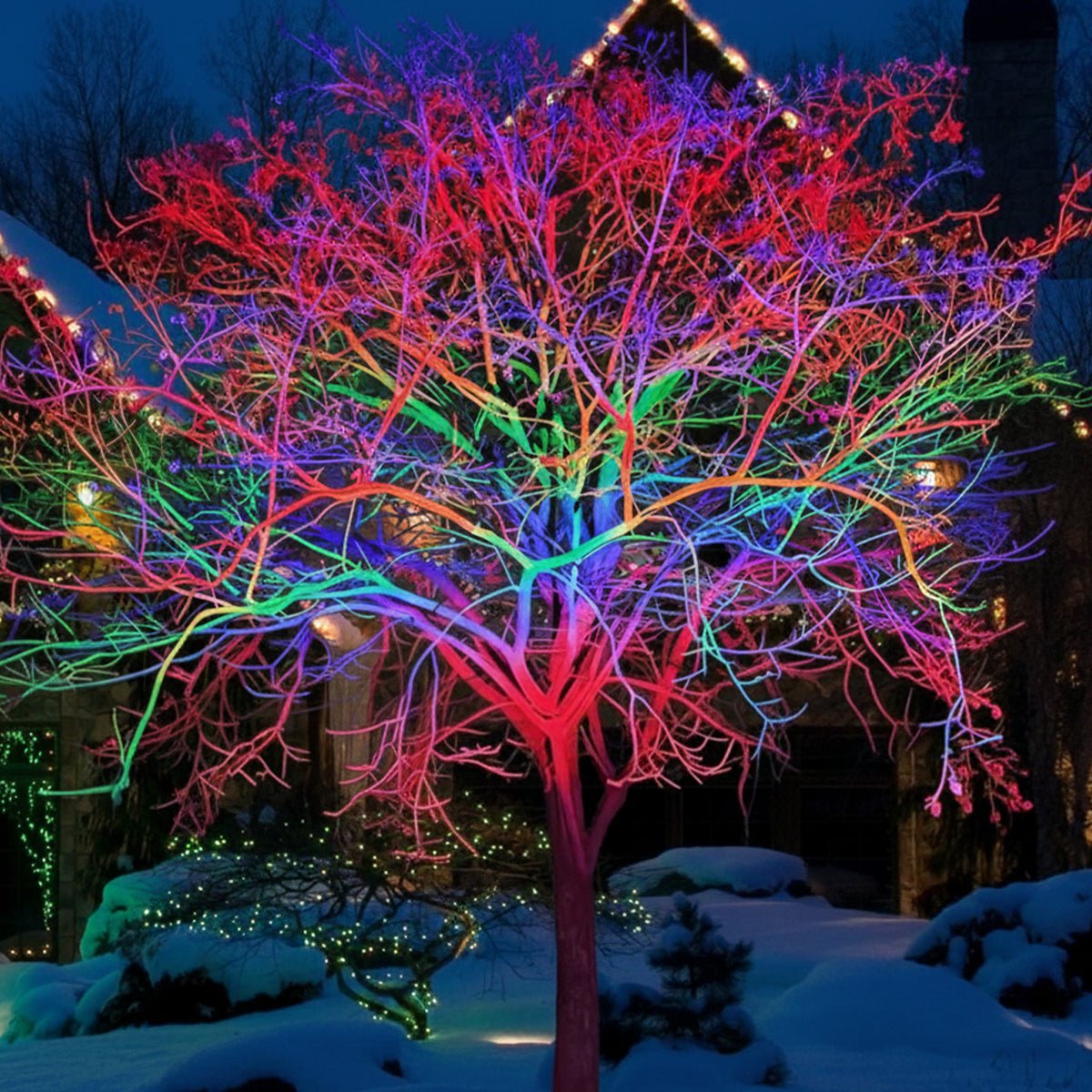 50W RGB zewnętrzny reflektor zmieniający kolor z pilotem zdalnego sterowania